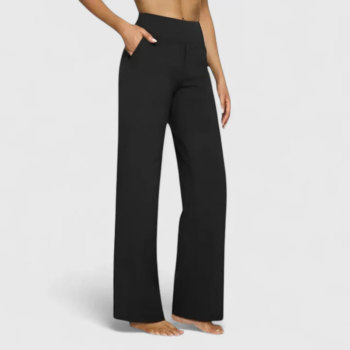 Pantalones con cintura elástica