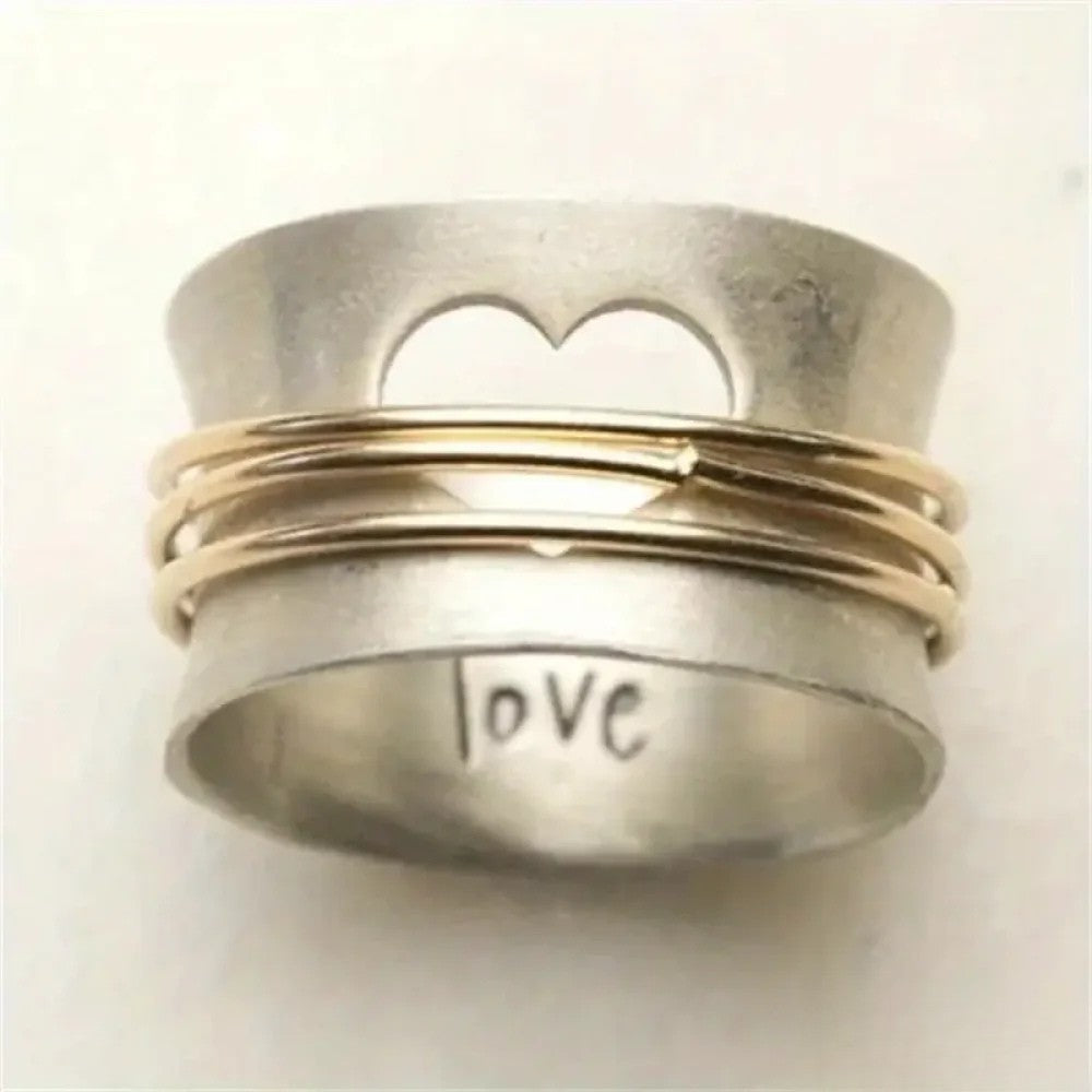 Anillo clásico de amor eterno