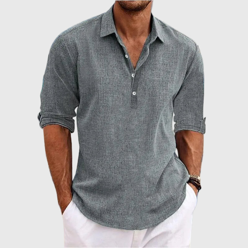 Sabbio | Camisa Casual de Lino