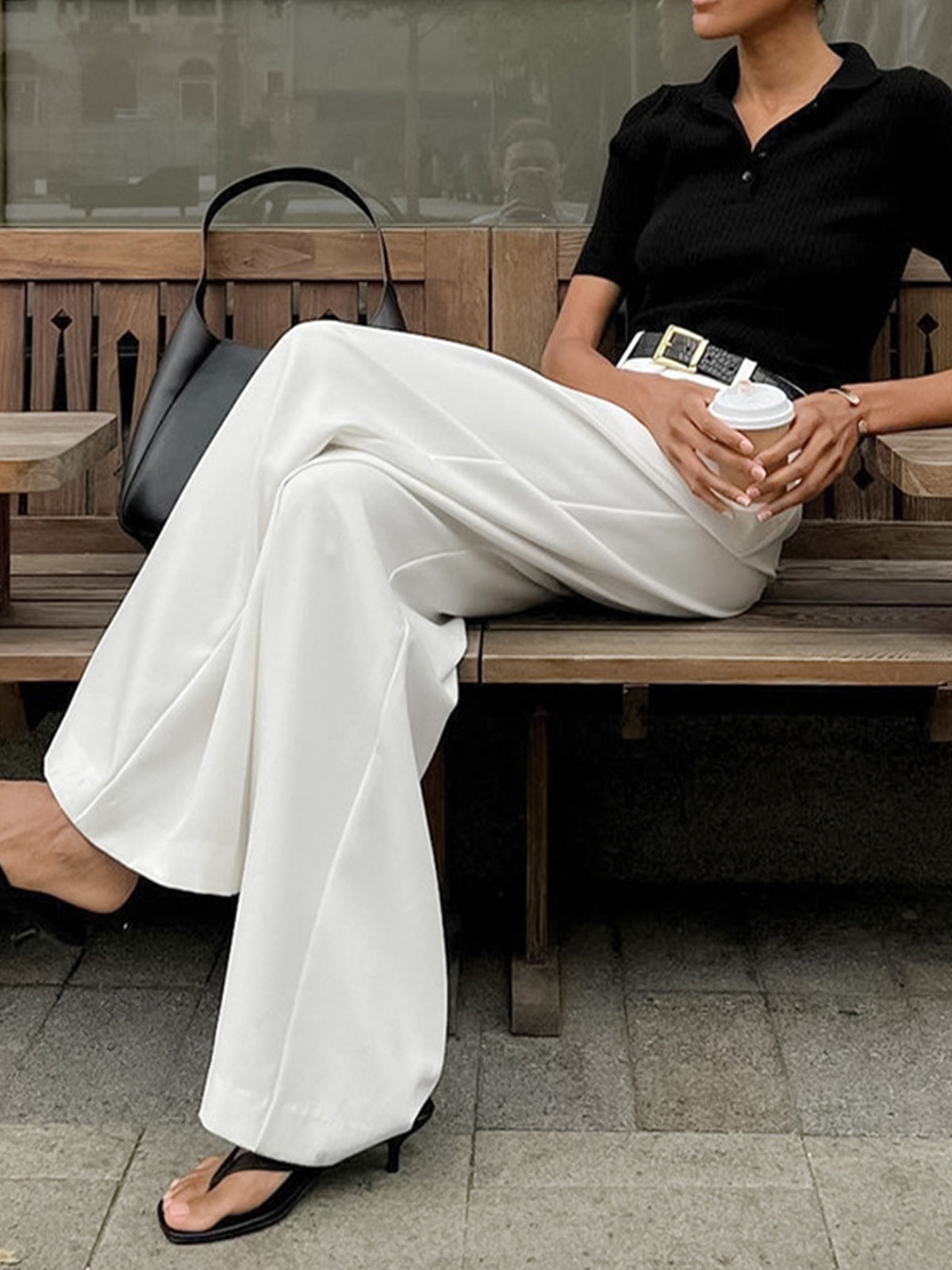 Pantalones con Cinturón