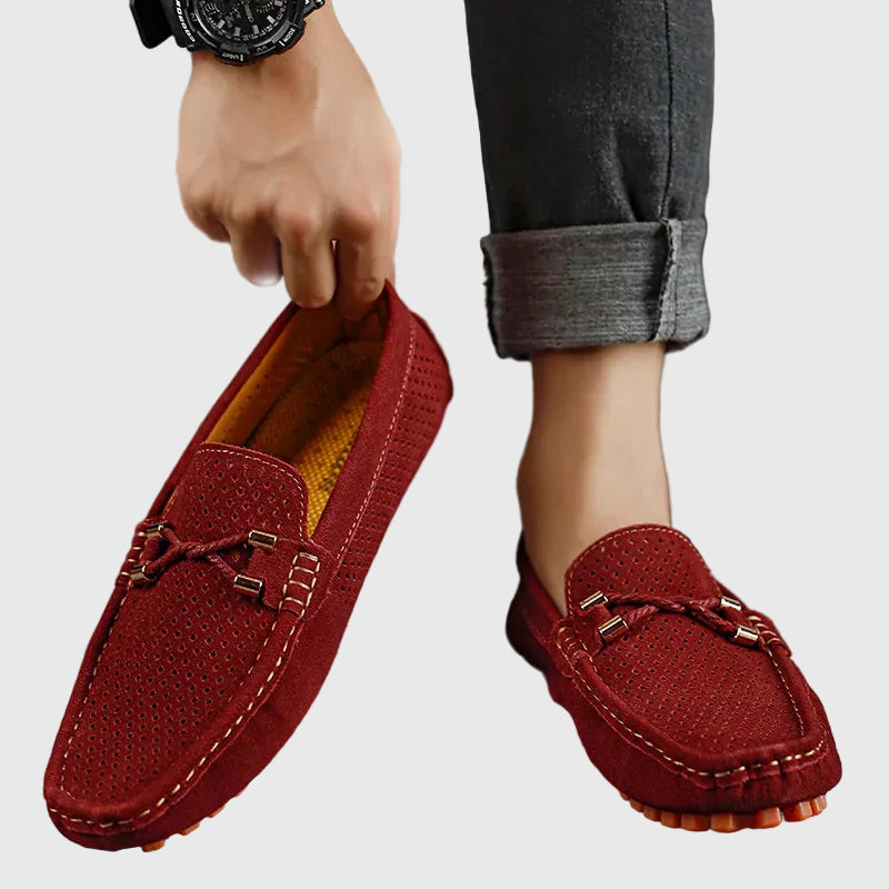 Zapato de Cuero Transpirable