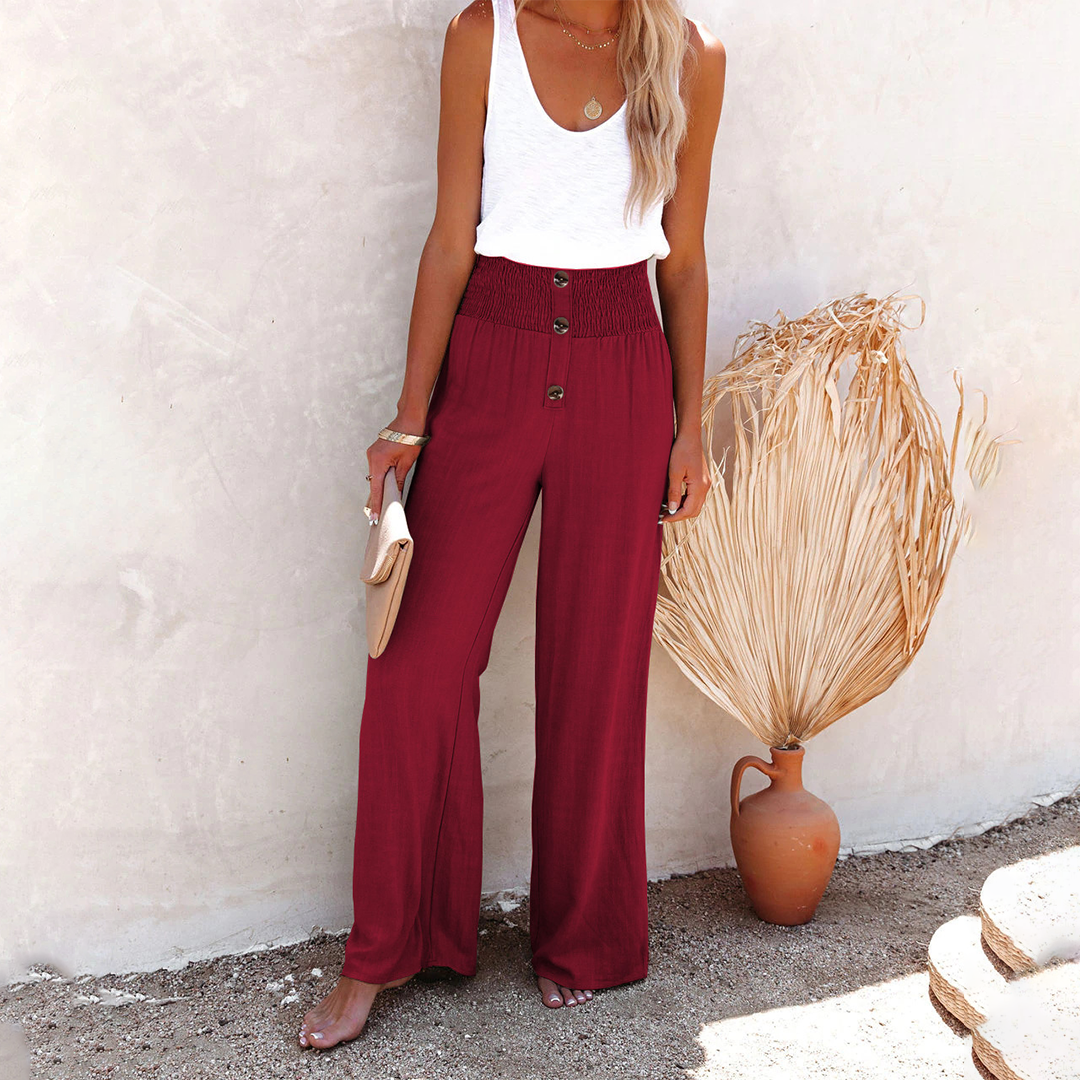 Pantalones de Cintura Alta