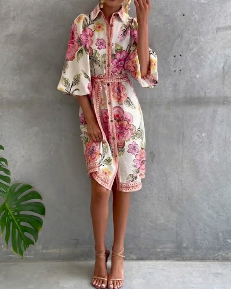 Vestido Jardín Floral
