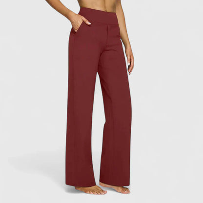 Pantalones con cintura elástica