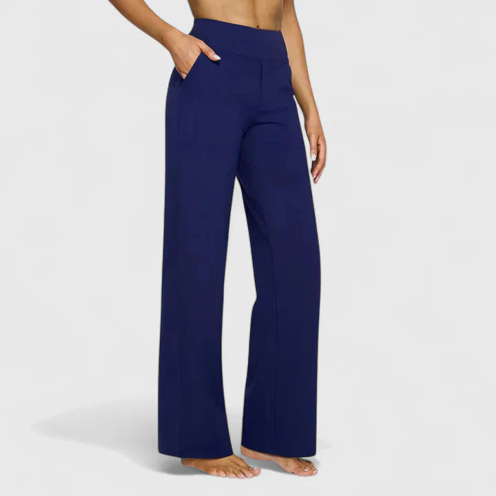 Pantalones con cintura elástica