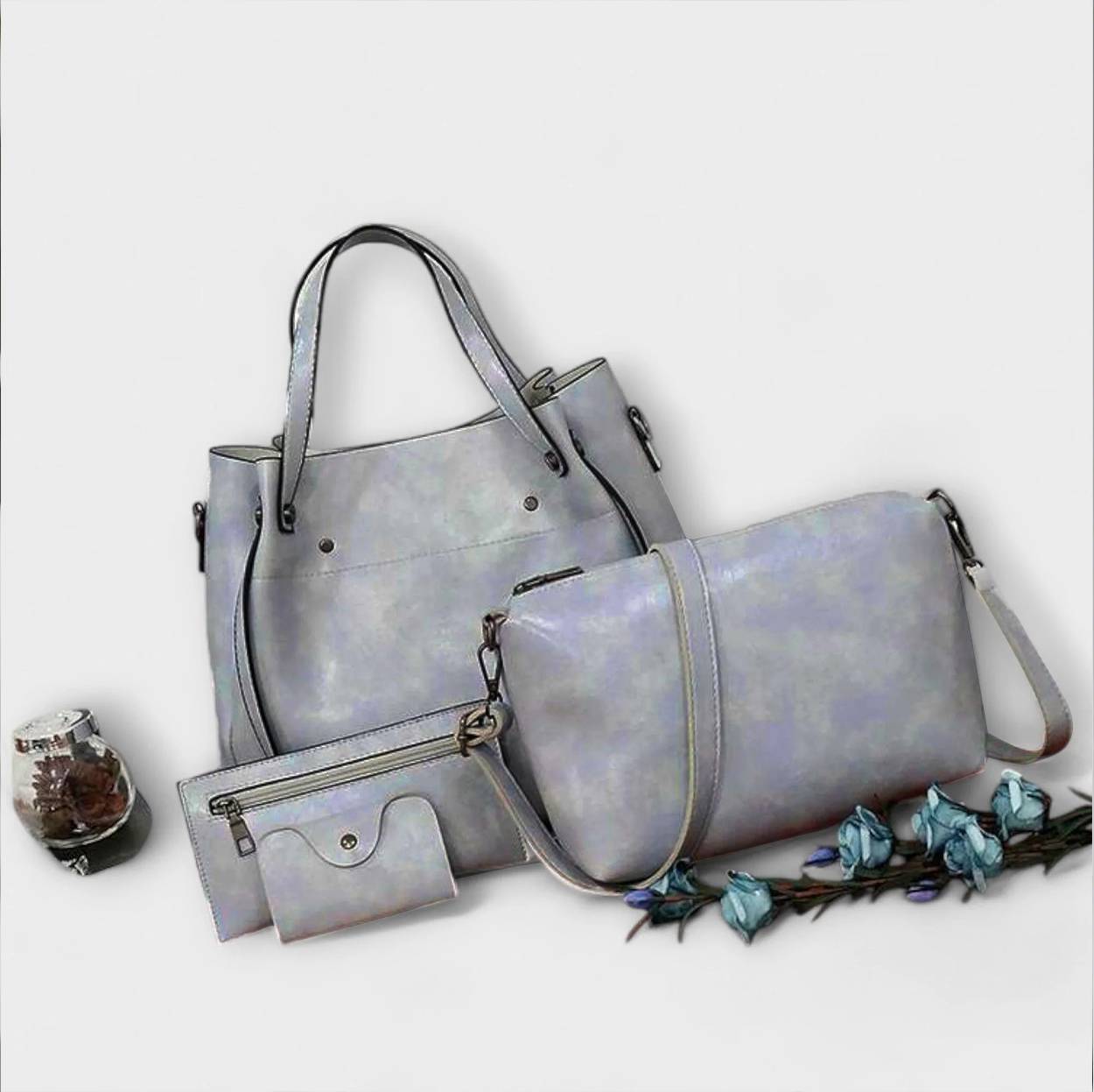 Set de 4 bolsos vintage