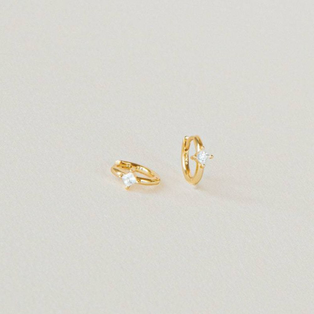 Aros de diamantes