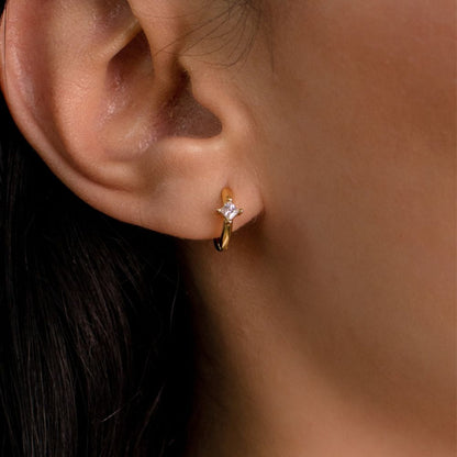 Aros de diamantes