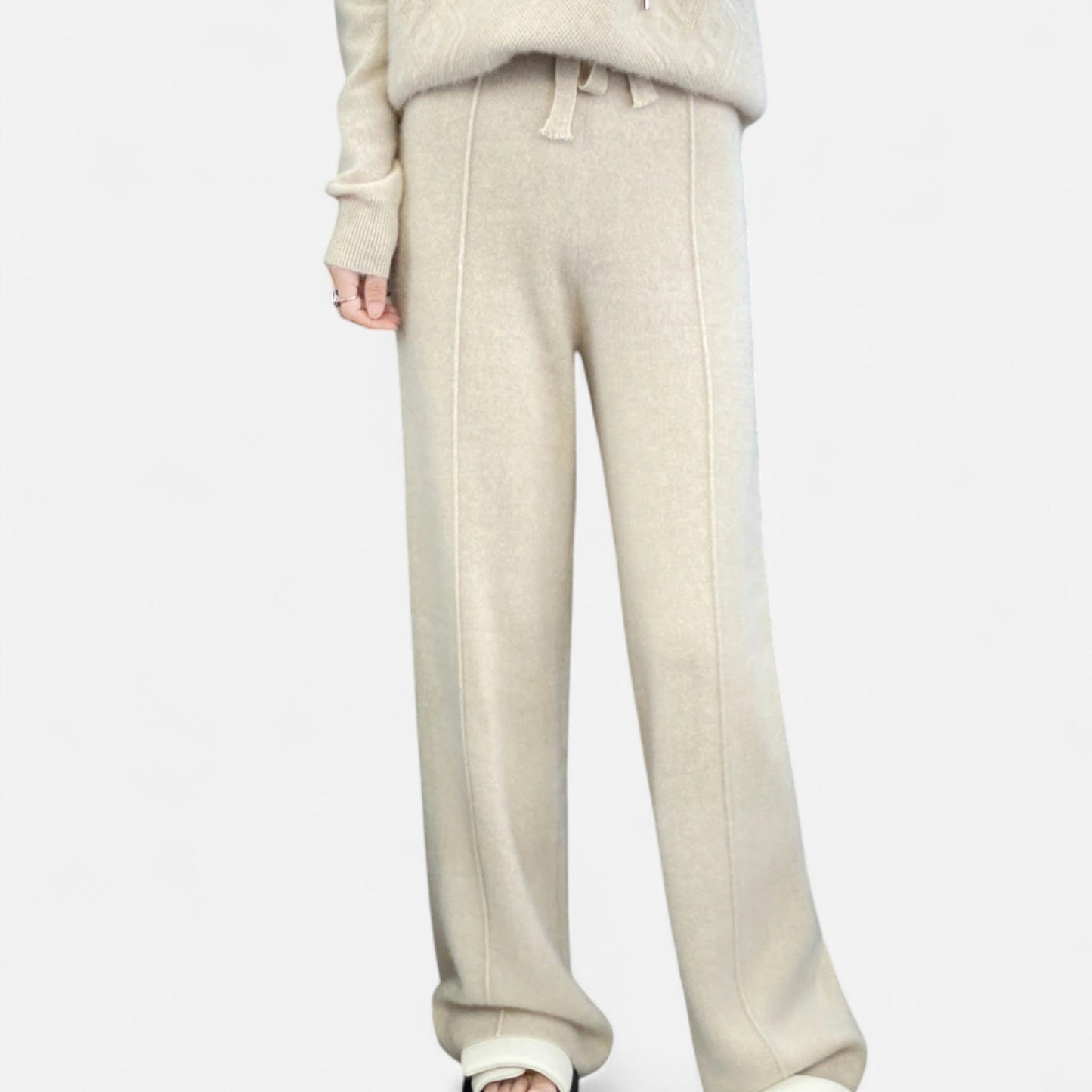 Pantalones con corte relajado
