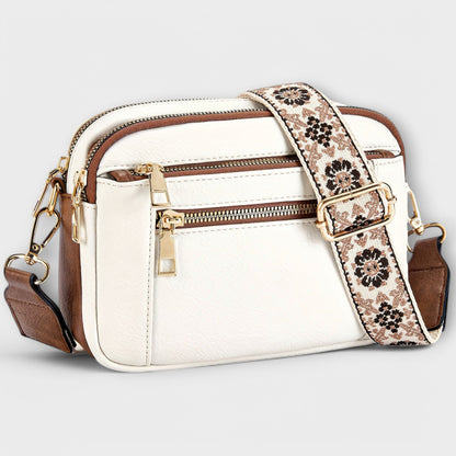 Bolso bandolera de cuero vegano
