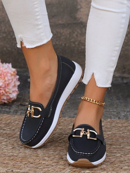 Ellie - Mocasines planos con hebilla