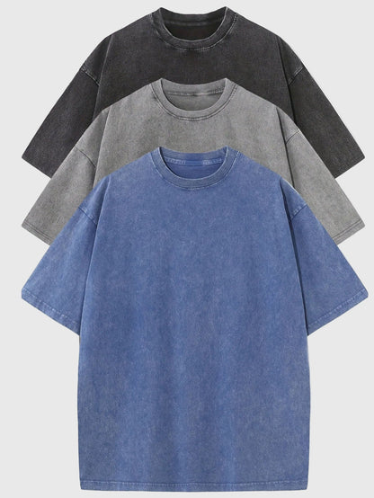 Oliver | Camisetas de algodón de gran tamaño