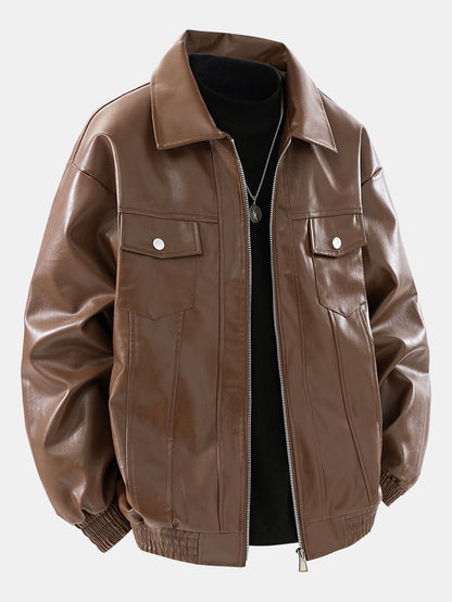 Chaqueta de cuero
