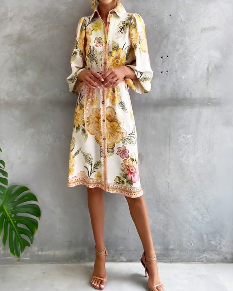 Vestido Jardín Floral