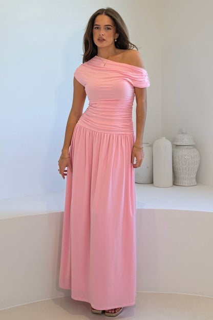Colette Vestido Maxi Rosa