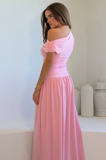 Colette Vestido Maxi Rosa