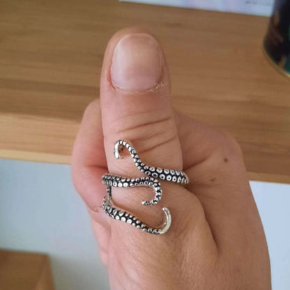 Anillo envolvente de pulpo ajustable