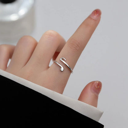 Anillo de nota musical (ajustable)