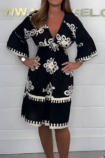 Vestido bohemio de primavera