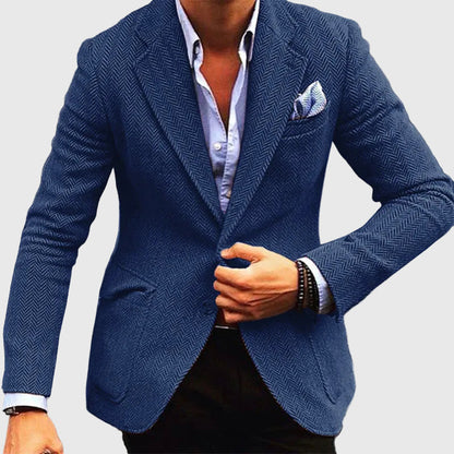Emilio | Blazer de lana vintage con solapa clásica