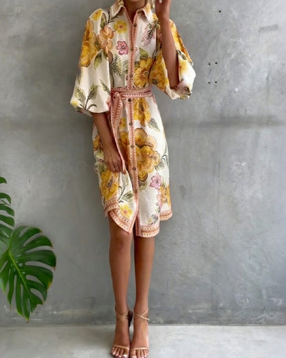 Vestido Jardín Floral