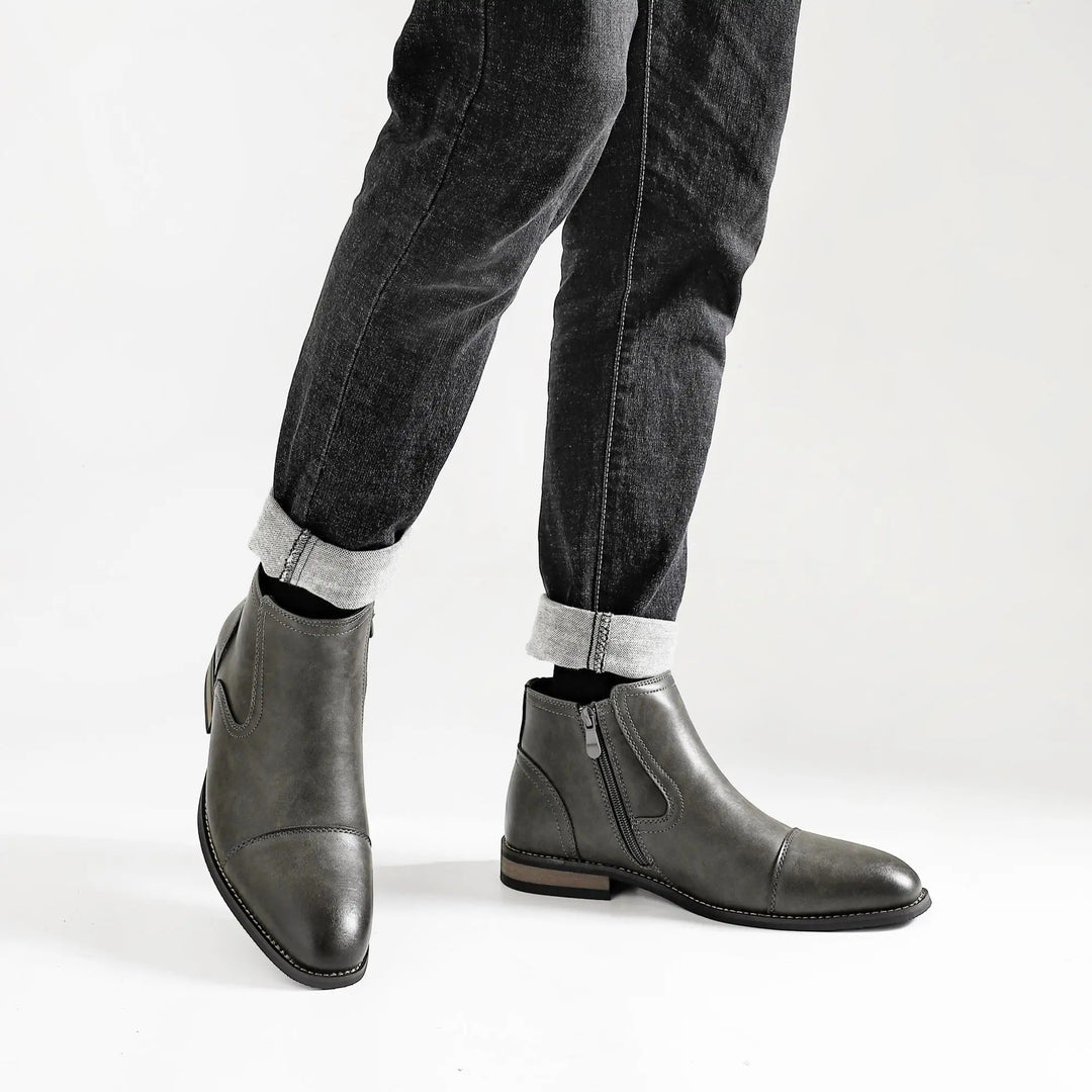 Botas Chelsea de piel