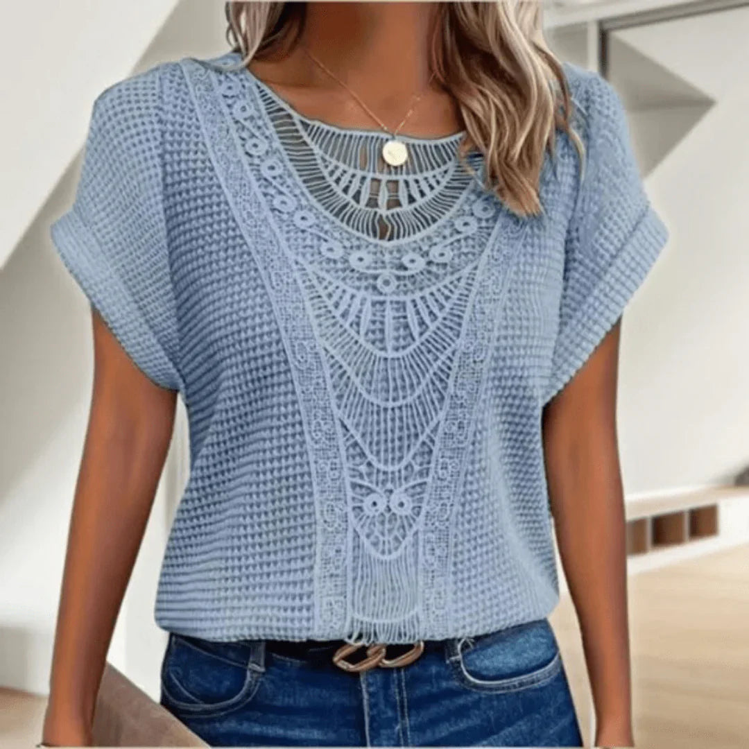 Victoria™ | Elegante blusa estilo ibicenco