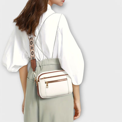 Bolso bandolera de cuero vegano