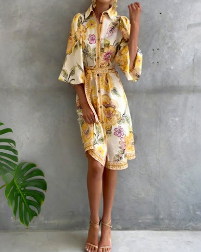 Vestido Jardín Floral