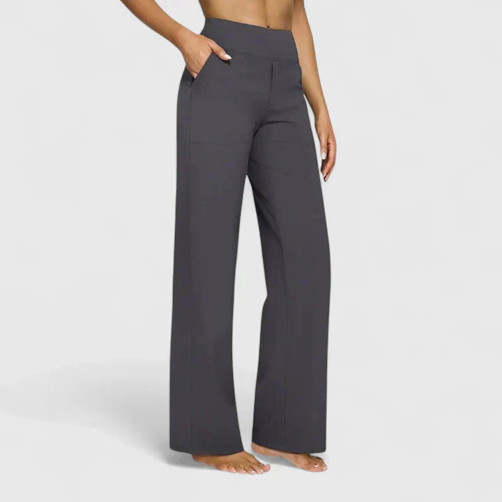 Pantalones con cintura elástica