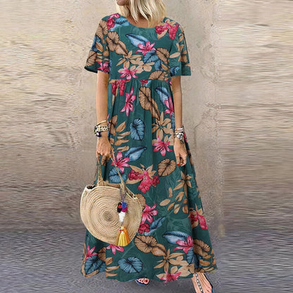 Vestido Largo Floral