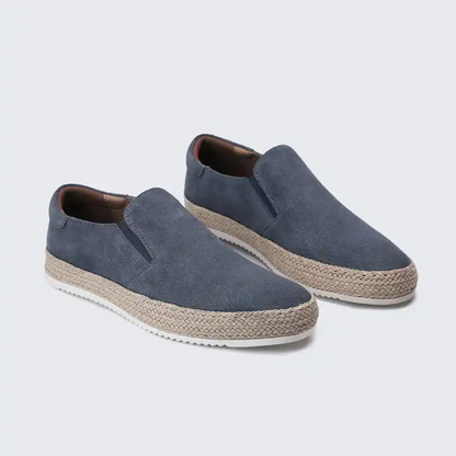 Mocasines de verano de ante