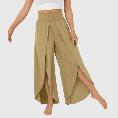 Pantalones Boho de corte amplio