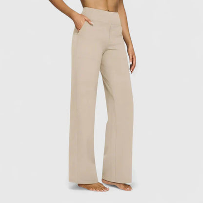 Pantalones con cintura elástica