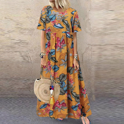 Vestido Largo Floral