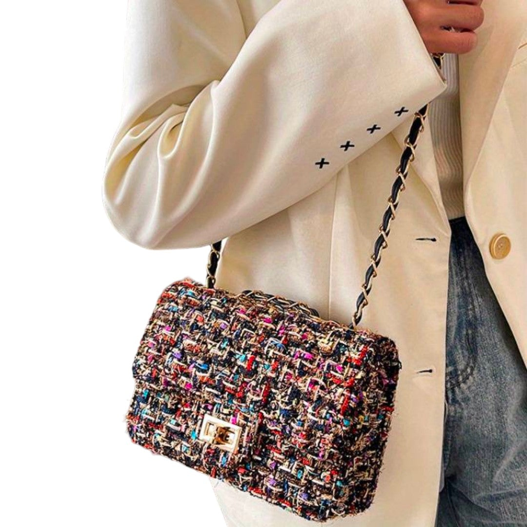Elegante bolso de hombro para mujer