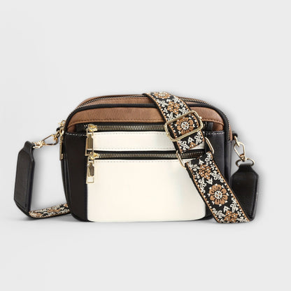 Bolso bandolera de cuero vegano