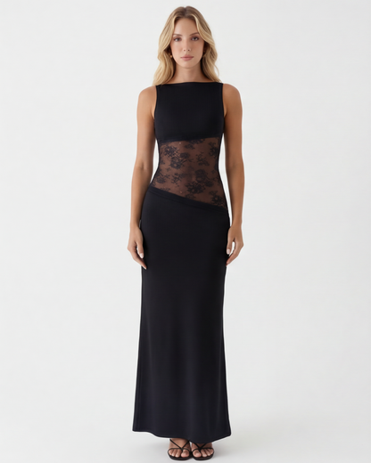 ARIA | Maxi con corte de velo