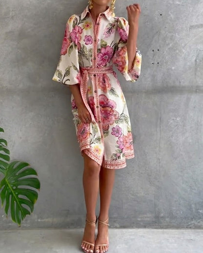 Vestido Jardín Floral