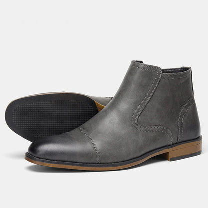 Botas Chelsea de piel