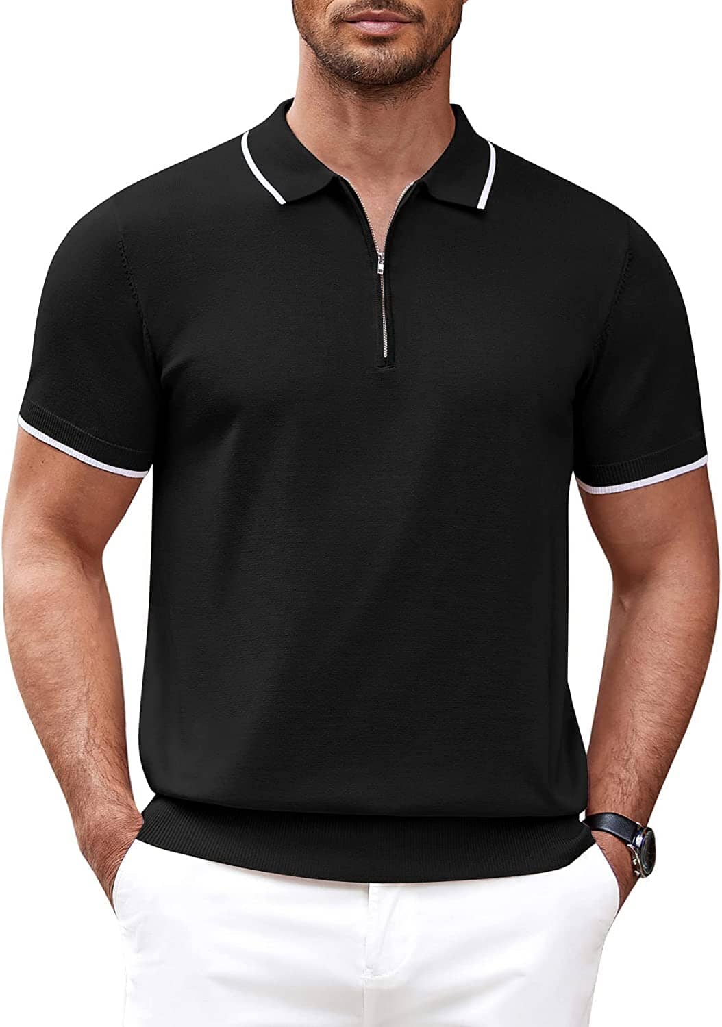 Polo clásico de manga corta