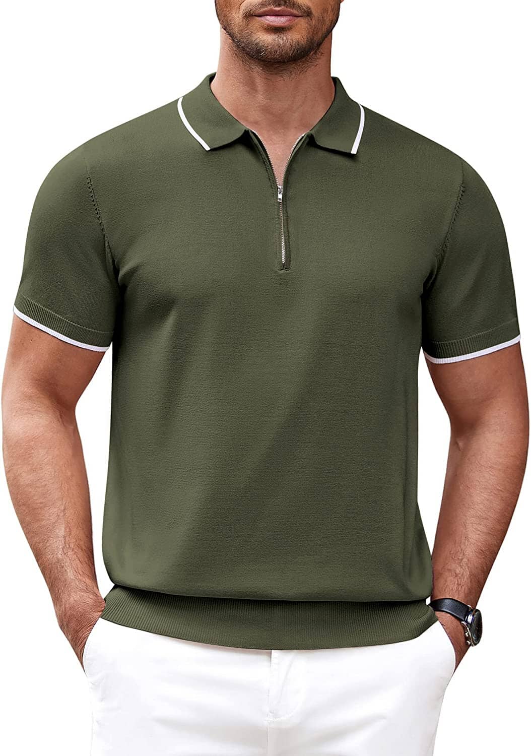 Polo clásico de manga corta