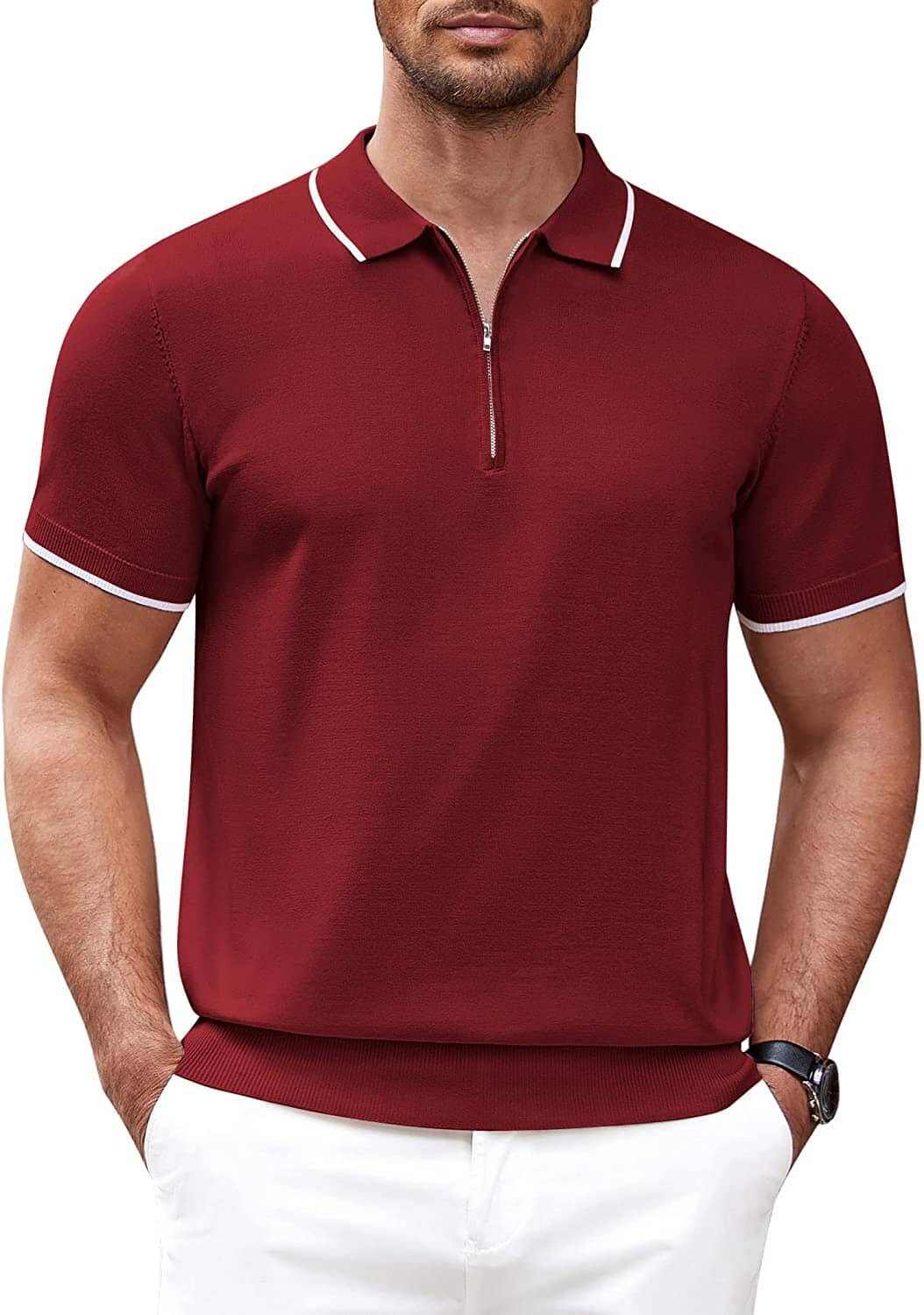 Polo clásico de manga corta