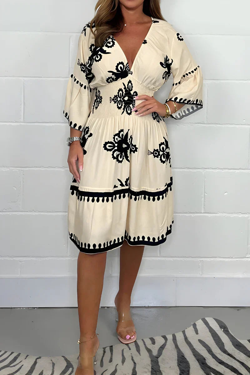 Vestido bohemio de primavera