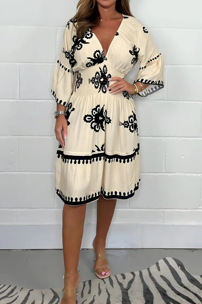 Vestido bohemio de primavera
