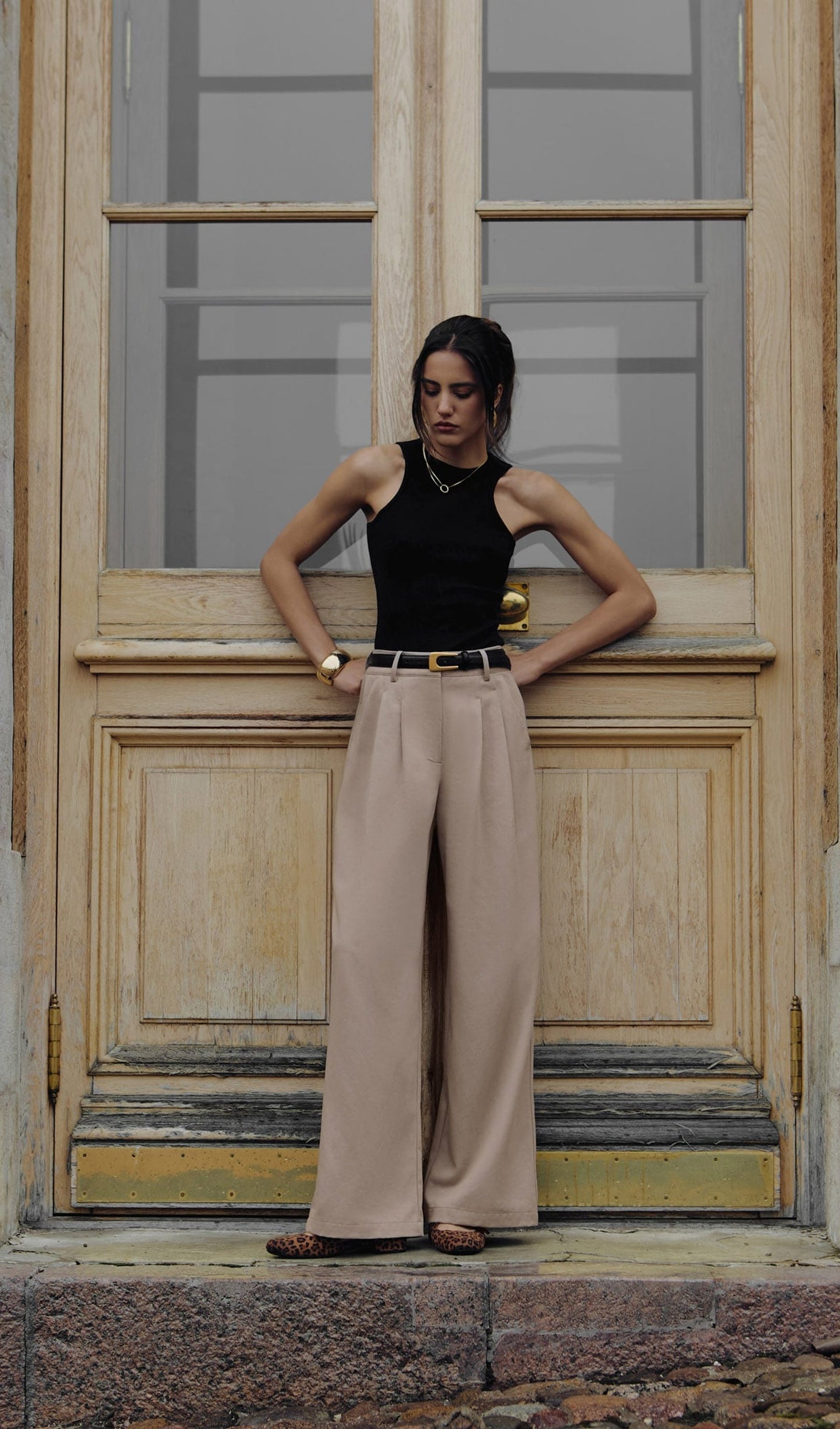 Pantalon Pinza Holgado
