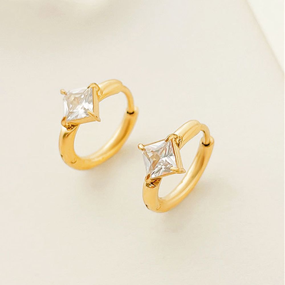 Aros de diamantes