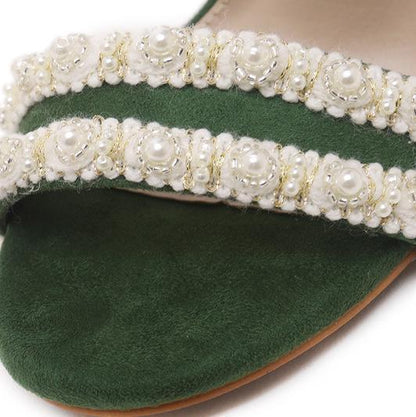 Sandalias de tacón alto de moda