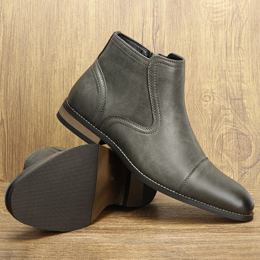 Botas Chelsea de piel