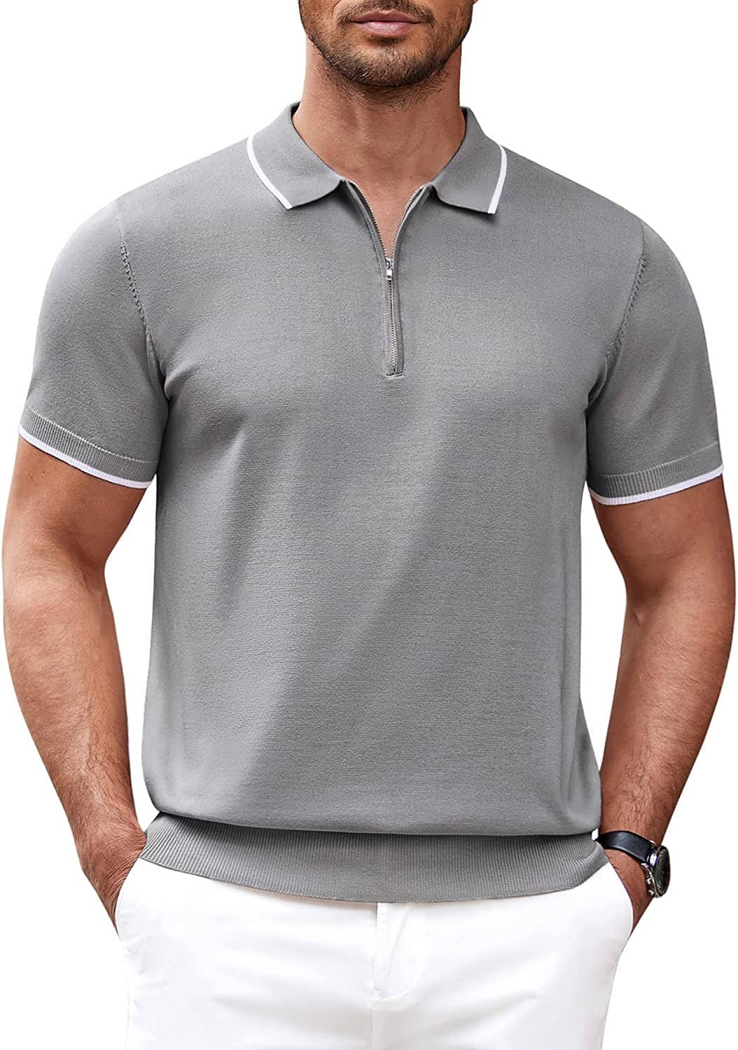 Polo clásico de manga corta